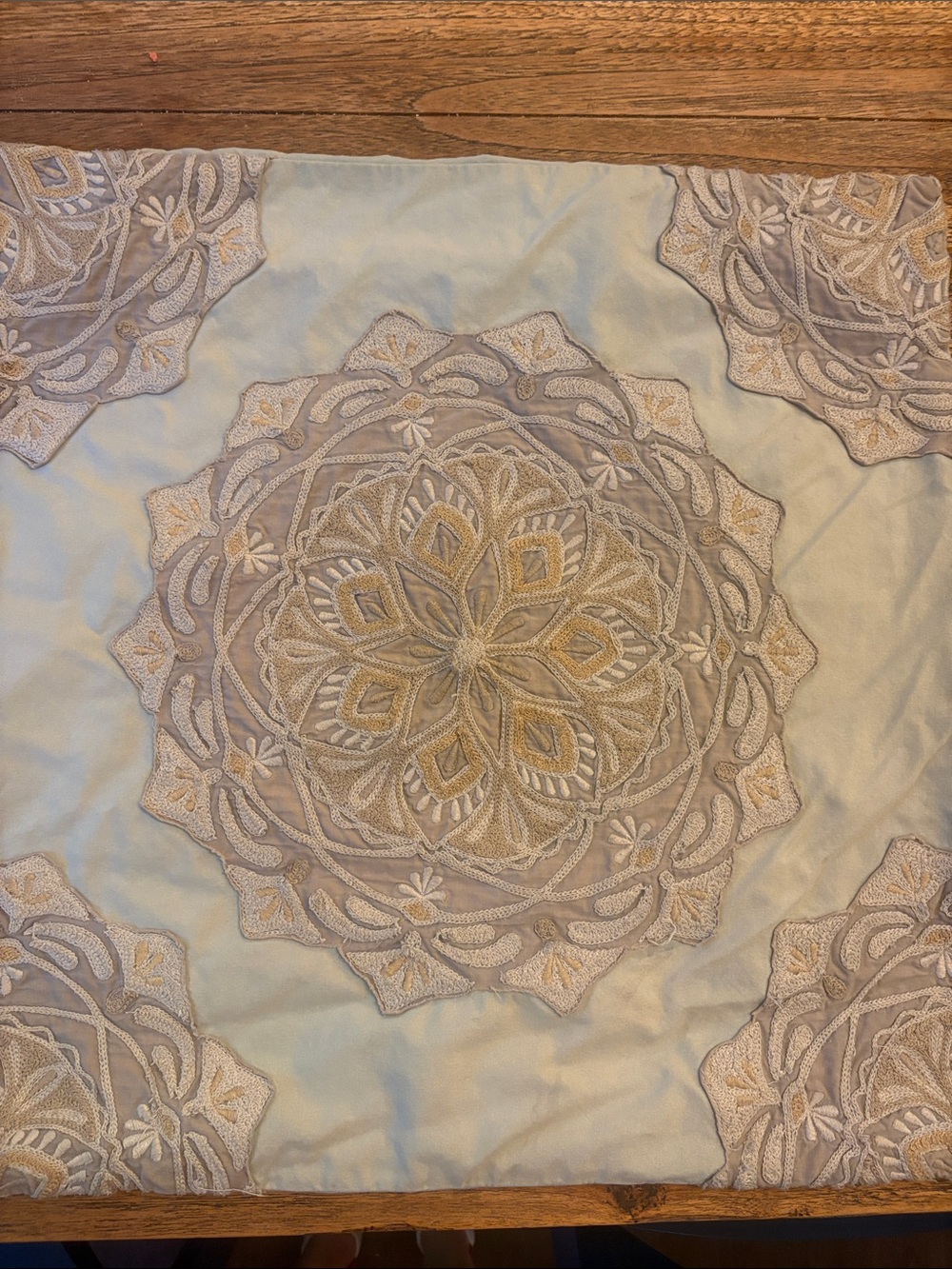 Pottery Barn Antique Medallion Euro Sham